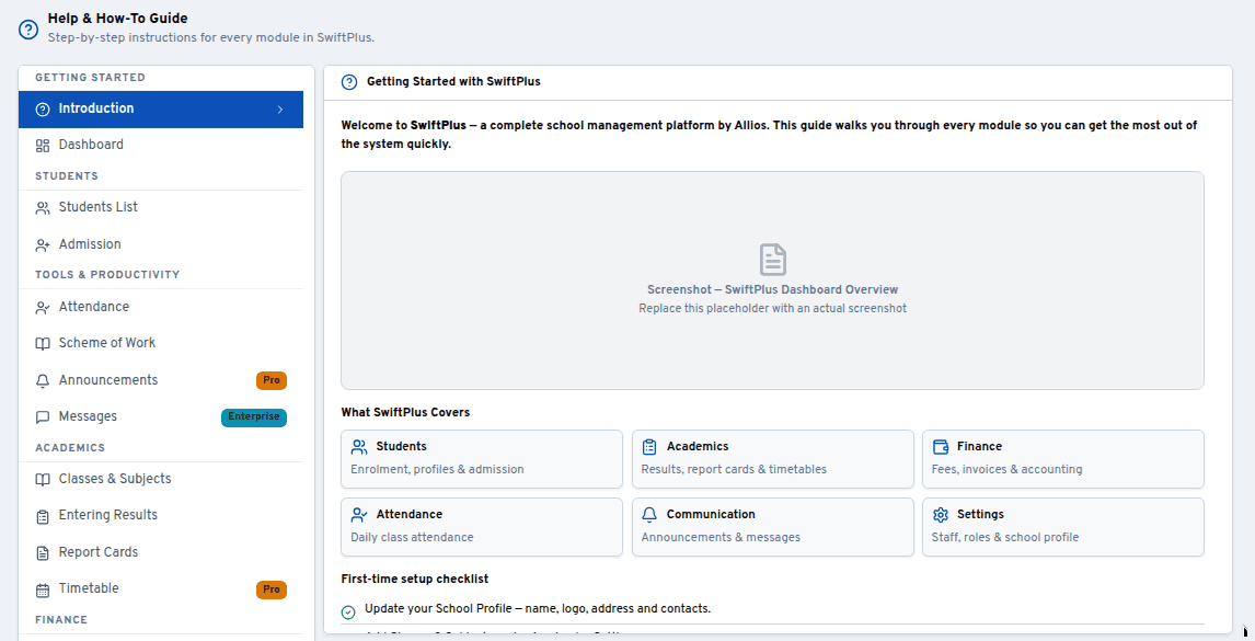Getting Started with SwiftPlus